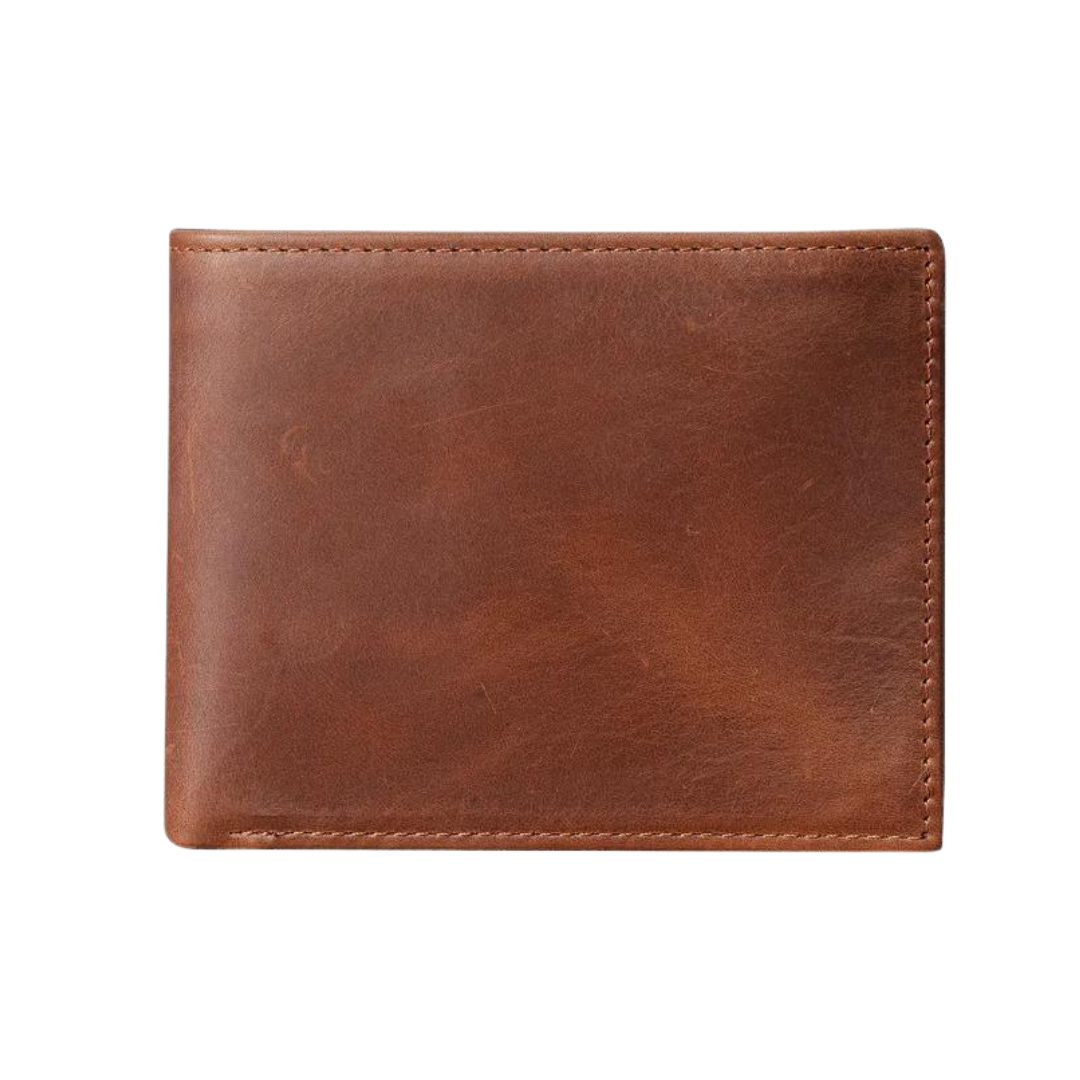 Cherry Minimalist Leder-Geldbörse