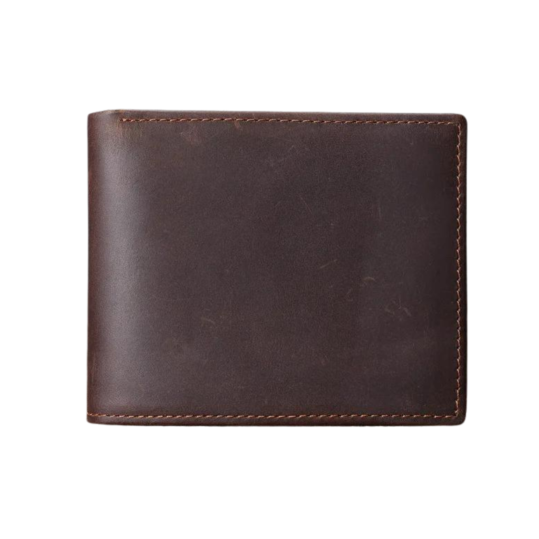 Cherry Minimalist Leder-Geldbörse