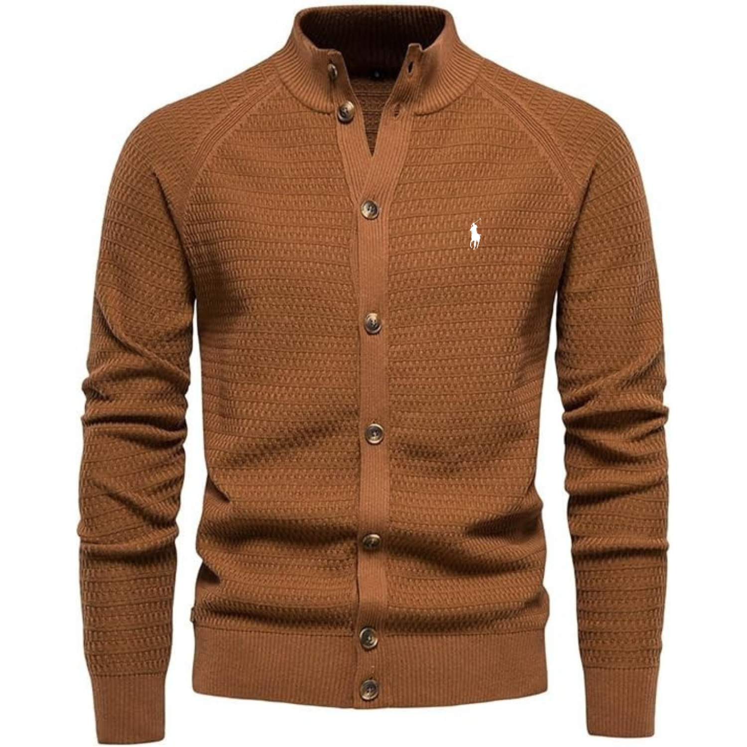 Klassische Strickjacke mit Knöpfen