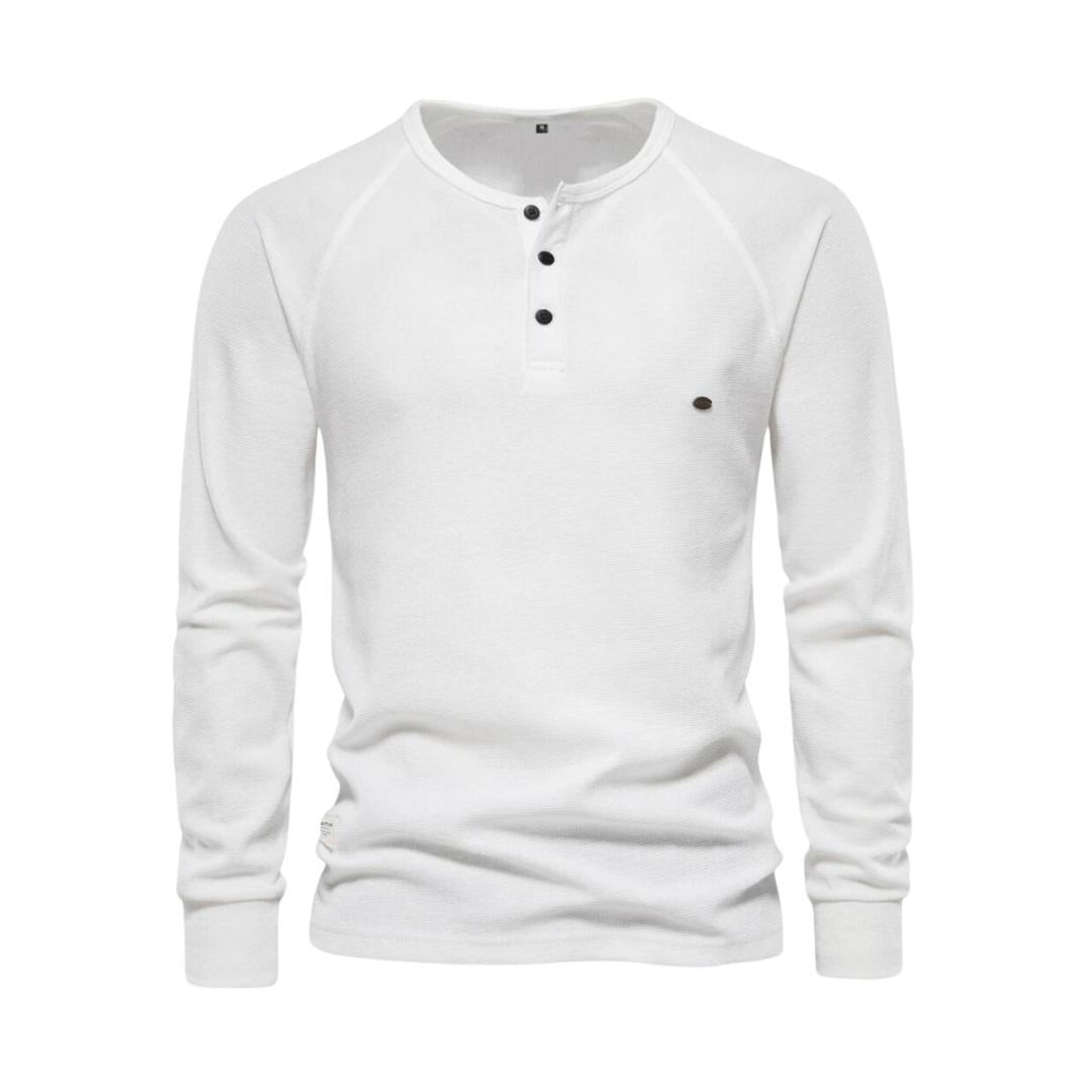 Henley-Waffelhemd 