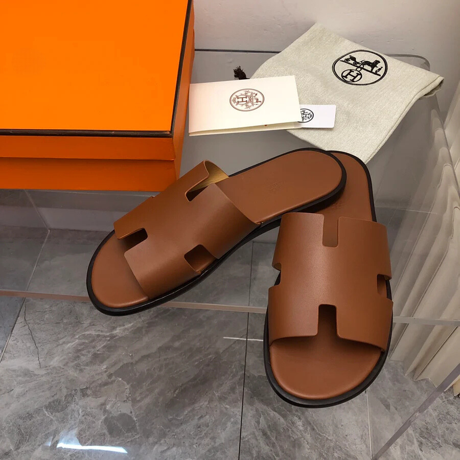 Izmir Sandale aus glattem Kalbsleder 