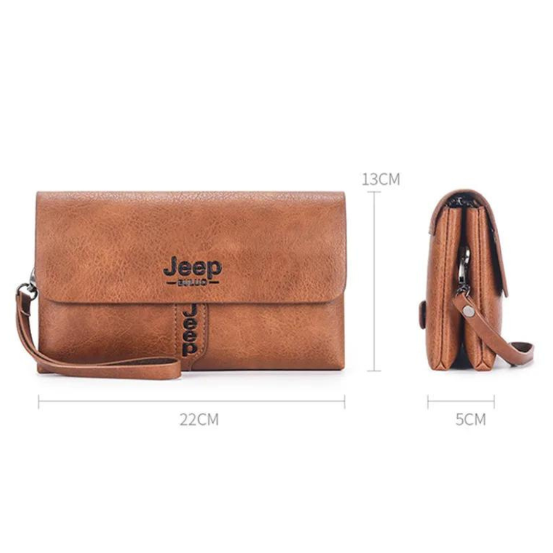 Jeep Lederhandtasche