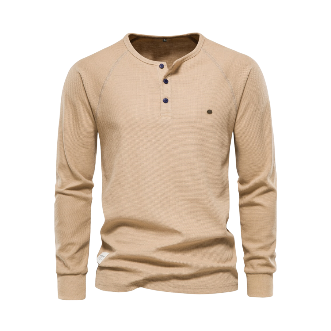 Henley-Waffelhemd 
